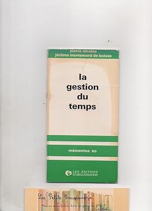 Image du vendeur pour La gestion du temps mis en vente par La Petite Bouquinerie