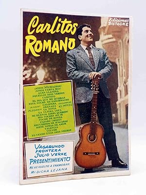 CANCIONERO. CARLITOS ROMANO EXITOS ZAFIRO. CANCION JULIO VERNE. Bistagne, 1958. OFRT