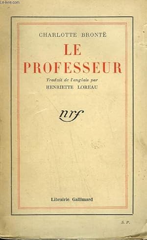 Image du vendeur pour LE PROFESSEUR. mis en vente par Le-Livre