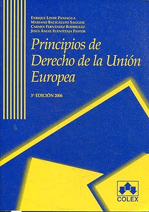 PRINCIPIOS DE DERECHO DE LA UNION EUROPEA.