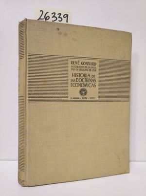 Seller image for HISTORIA DE LAS DOCTRINAS ECONMICAS for sale by Librera Circus