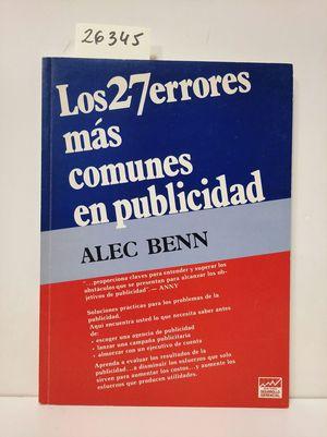 Imagen del vendedor de 27 ERRORES MAS COMUNES EN PUBLICIDAD, LOS a la venta por Librer�a Circus