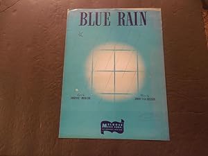 Blue Rain Sheet Music Johnny Mercer; Jimmy Van Heusen 1939
