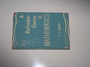 Seller image for A Refresher Course in Mathematics; With 195 Illus for sale by Bookstore Brengelman