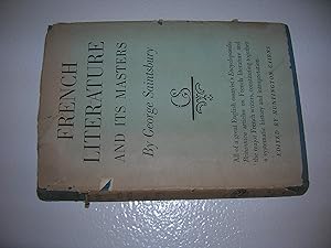 Seller image for FRENCH LITERATURE AND ITS MASTERS ; EDITED BY HUNTINGTON CAIRNS for sale by Bookstore Brengelman