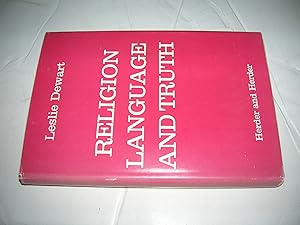 Seller image for Religion, language, and truth for sale by Bookstore Brengelman