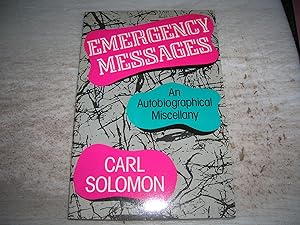 Seller image for Emergency Messages: An Autobiographical Miscellany for sale by Bookstore Brengelman