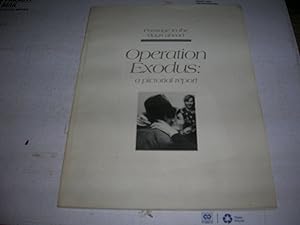 Seller image for Passage to the Days Ahead, OPERATION EXODUS, a Pictorial Report for sale by Bookstore Brengelman