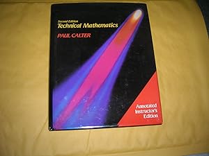 Seller image for Technical Mathematics for sale by Bookstore Brengelman