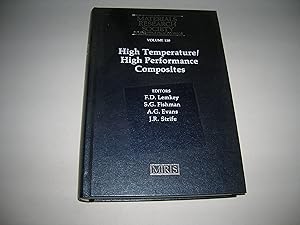 Imagen del vendedor de High Temperature/High Performance Composites: Volume 120 (MRS Proceedings) a la venta por Bookstore Brengelman