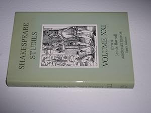 Seller image for Shakespeare Studies. Volume XXI [Hardcover] Barroll, Leeds and Gaines, Barry for sale by Bookstore Brengelman