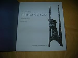 Image du vendeur pour A modern Greek sculptor, Christos Capralos: April 21 to May 28, 1967, the Cincinnati Art Museum, Cincinnati, Ohio mis en vente par Bookstore Brengelman