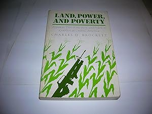 Seller image for Land, power, and poverty: Agrarian transformation and political conflict in Central America (Thematic studies in Latin America) for sale by Bookstore Brengelman