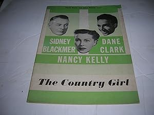 Seller image for THE COUNTRY GIRL, A NEW PLAY BY CLIFFORD ODETS [STARING ROBERT YOUNG, DANE CLARK & NACY KELLY] for sale by Bookstore Brengelman