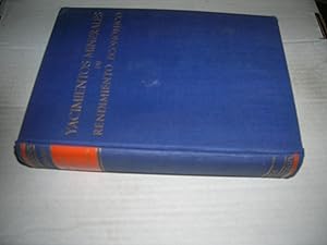 Immagine del venditore per Yacimientos Minerales de Rendimiento Econmico. Traduccin de la segunda edicin americana por J. L. Amors venduto da Bookstore Brengelman