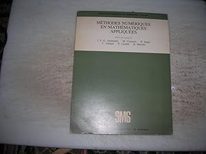 Seller image for METHODES NUMERIQUES EN MATHEMATIQUES APPLIQUEES (AUCHMUTY IN ENGLISH,ALL OTHERS FRENCH LANGUAGE) for sale by Bookstore Brengelman