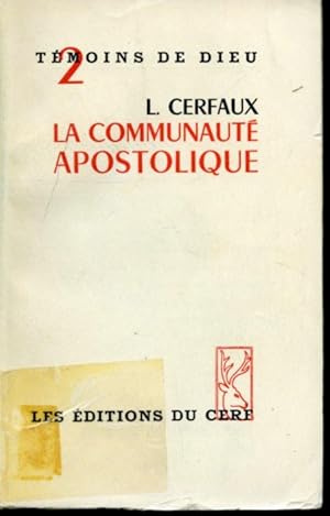 Image du vendeur pour Tmoins de Dieu 2 : La communaut apostolique mis en vente par Librairie Le Nord