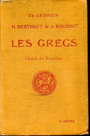 Seller image for Les grecs. Classe de premire for sale by Le-Livre