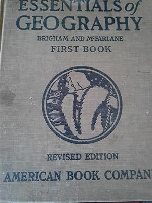 Imagen del vendedor de Essentials of Geography First Book - 1925 a la venta por hcmBOOKS