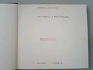 Seller image for Josef Hoffman e la Wiener Werksttte. for sale by Antiquariat Bookfarm