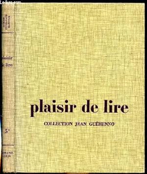 Seller image for Plaisir de lire. Classe de cinquime for sale by Le-Livre