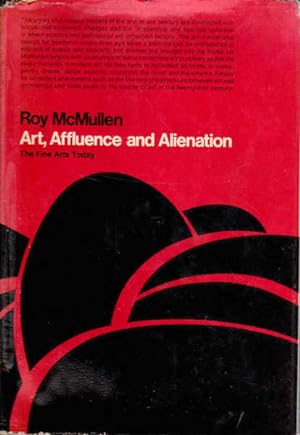 Seller image for Art Affluence and Alienation for sale by Goulds Book Arcade, Sydney