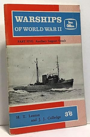 Imagen del vendedor de Warships of world war II - part five: auxiliary support vessels a la venta por crealivres