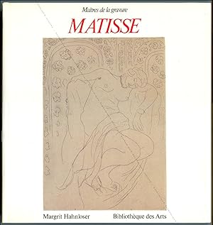 Image du vendeur pour Maitre de la gravure MATISSE. mis en vente par Librairie-Galerie Dorbes Tobeart