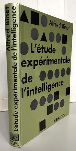 L'étude expérimentale de l'intelligence