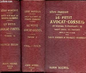 Bild des Verk�ufers f�r Le petit avocat-conseil ou manuel �l�mentaire de droit usuel et pratique zum Verkauf von Le-Livre