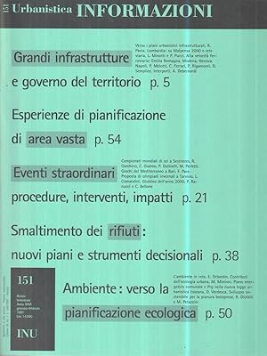 Urbanistica informazioni n.151