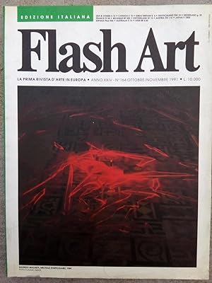 Immagine del venditore per Flash Art Edizione Italiana n 164 ottobre/novembre 1991 venduto da Studio bibliografico De Carlo