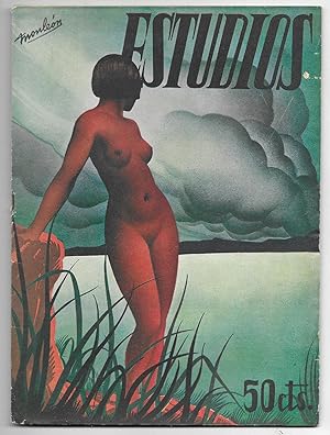 Estudios. Nº.-140 Abril 1935 Publicación mensual, Revista eclética. portada . Monleón