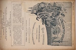 Imagen del vendedor de La Vie Scientifique, Revue Universelle des Inventions Nouvelles et Sciences Pratiques du Cyclisme et de l'Automobilisme, n281 a la venta por Librairie-Bouquinerie Le Pre Pnard