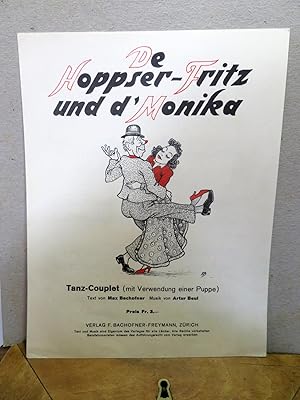 De Noppser-Fritz und d'Monika. Tanz -Couplet mit Verwendung einer Puppe