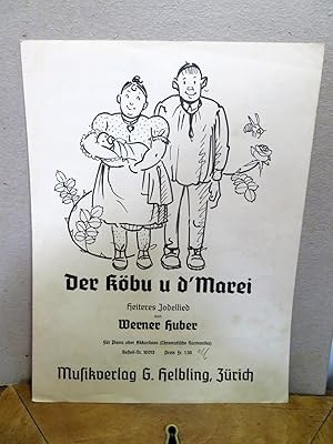 Bild des Verkufers fr Der Kbu u d'Marei. Heiteres Jodellied fr Piano oder Akkordeon zum Verkauf von Antiquariat Ekkehard Schilling