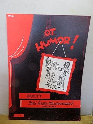 Seller image for Zwei fesche Wschemdel. Heiteres-Duett Reihe O.T. Humor. O.T.H. Nr. 41 for sale by Antiquariat Ekkehard Schilling