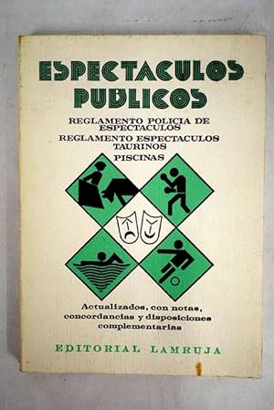 Imagen del vendedor de Espectaculos pblicos a la venta por Alcan Libros