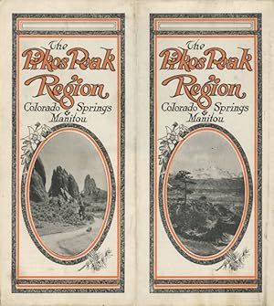 Seller image for THE PIKES PEAK REGION, COLORADO SPRINGS AND MANITOU for sale by BUCKINGHAM BOOKS, ABAA, ILAB, IOBA