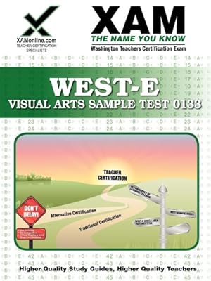 Imagen del vendedor de West-E Visual Arts Sample Test 0133 a la venta por GreatBookPrices