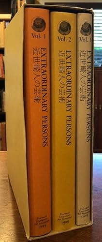 Imagen del vendedor de EXTRAORDINARY PERSONS: WORKS BY ECCENTRIC, NONCONFORMIST JAPANESE ARTISTS OF THE EARLY MODERN ERA (1580-1868) in the Collection of Kimiko and John Powers. (3 volumes) a la venta por Lost Horizon Bookstore