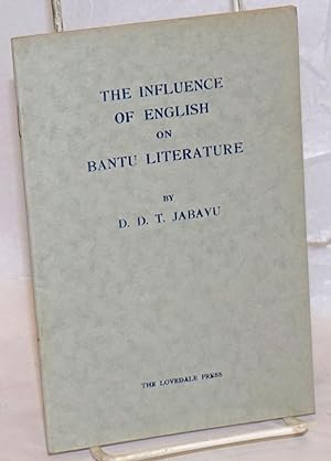 The influence of English on Bantu literature