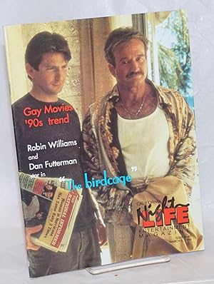 Bild des Verkufers fr California Night Life: Entertainment magazine [formerly Night Life] #660, March 6, 1996: Gay Movies: Robin Williams in The Bird Cage zum Verkauf von Bolerium Books Inc.