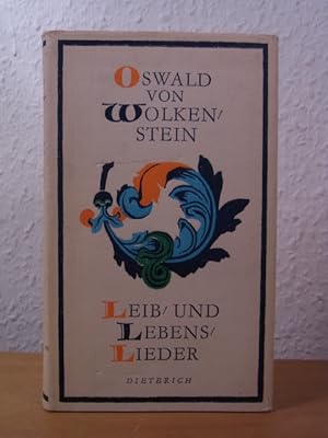 Imagen del vendedor de Leib- und Lebenslieder a la venta por Antiquariat Weber