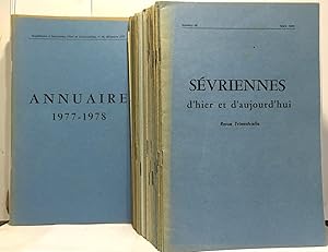 Sévriennes d'hier et d'aujourd'hui - 34 numéros entre 1956 et 1980 + 3 annuaires: 1964-1966-1977