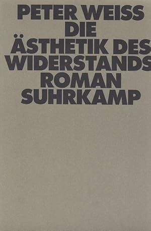 Bild des Verkufers fr Weiss, Peter: Die sthetik des Widerstands; Teil: Bd. 2. zum Verkauf von AMAHOFF- Bookstores