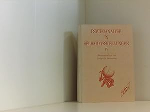 Bild des Verkufers fr Psychoanalyse in Selbstdarstellungen, Bd.4 zum Verkauf von Book Broker