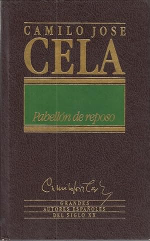 Seller image for PABELLON DE REPOSO for sale by Librera Vobiscum