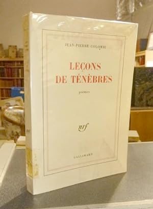 Seller image for Leons de tnbres, pomes for sale by Le Beau Livre