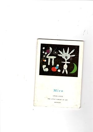 Imagen del vendedor de Miro 1940-1955. a la venta por Gwyn Tudur Davies